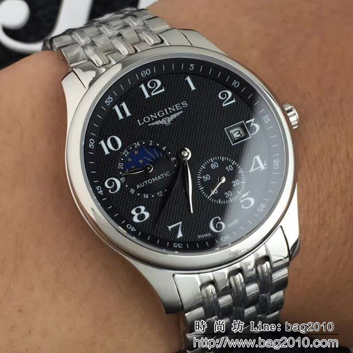 LONGINES浪琴 2018新增色 精緻款男士腕表 WSS1121